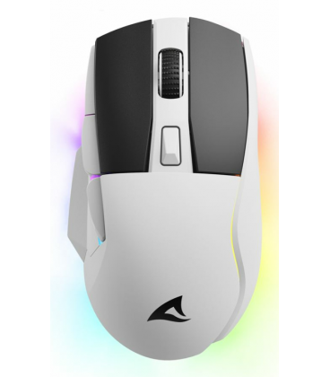 RATON GAMING SHARKOON SKILLER SGM50W BLANCO