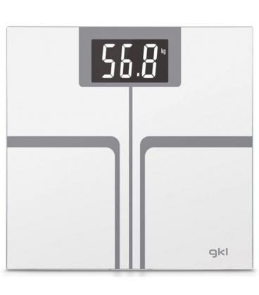 Báscula de baño gkl fitmax white/ hasta 200kg