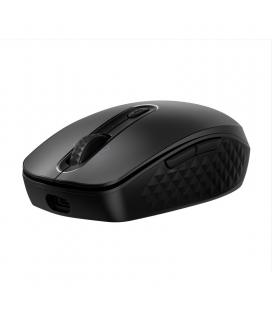 Ratón Inalámbrico por Bluetooth HP 690/ Batería recargable/ Hasta 4000 DPI/ Negro