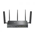 Router VPN 4G TP-Link Omada ER706W-4G/ WiFi 6/ 3000Mbps/ 2.4GHz 5GHz/ 5 Antenas/ WiFi 802.1Q