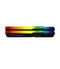 Memoria RAM Kingston FURY Beast RGB 2 x 16GB/ DDR5/ 6000MHz/ 1.4V/ CL30/ DIMM