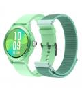 Spc smartwatch smartee duo vivo verde + correa ext