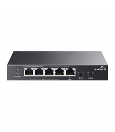 5-PORT GIGABIT DESKTOP SWITCH WITH 4-PORT POE+