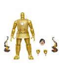 Figura hasbro marvel legends series iron man (model 01 - gold)