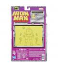 Figura hasbro marvel legends series iron man (model 01 - gold)