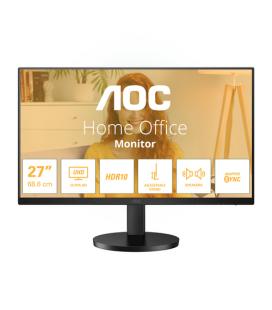 Monitor Profesional AOC U27B3AF 27"/ 4K/ Multimedia/ Regulable en altura/ Negro