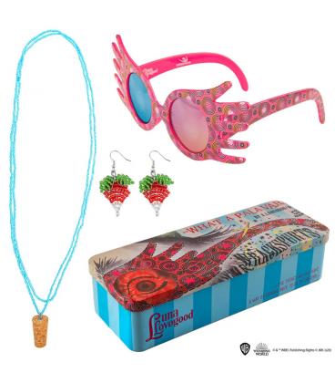 Set de espectrogafas y joyas cinereplicas harry potter luna lovegood