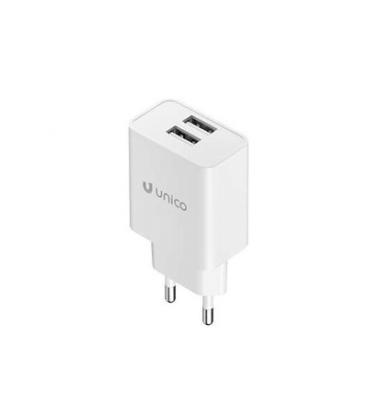 CARGADOR UNICO DUAL USB(A) 2.4A