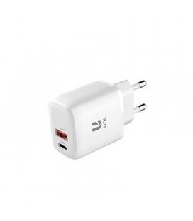 CARGADOR UNICO DUAL USB TIPO(C) Y USB(A) 20W