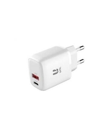 CARGADOR UNICO DUAL USB TIPO(C) Y USB(A) 20W