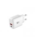 CARGADOR UNICO DUAL USB TIPO(C) Y USB(A) 20W