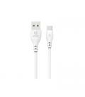 CABLE UNICO USB TIPO(C) A USB(A) 2.4A 0.5M PVC