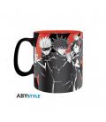 Taza abystyle jujutsu kaisen group black & white 460 ml