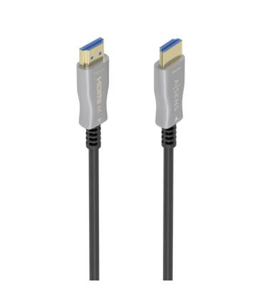 AISENS Cable HDMI V2.0 AOC Premium Alta Velocidad / HEC 4K@60Hz 18Gbps, A/M-A/M, Negro, 10 m