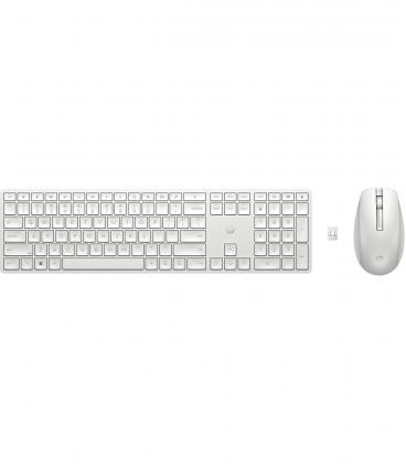 Teclado y Ratón Inalámbricos HP 650/ Blanco