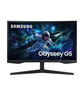 Monitor Gaming Curvo Samsung Odyssey G5 S27CG554EU 27"/ QHD/ 1ms/ 165Hz/ VA/ Negro