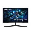 Monitor Gaming Curvo Samsung Odyssey G5 S27CG554EU 27"/ QHD/ 1ms/ 165Hz/ VA/ Negro