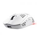 Ratón Gaming Inalámbrico Trust Gaming GXT 929 Helox/ Batería recargable/ Hasta 4800 DPI/ Blanco