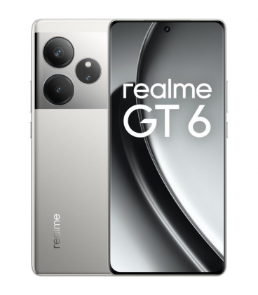 Smartphone realme gt6 16gb/ 512gb/ 6.78'/ 5g/ plata fundida