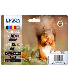 Epson Squirrel Multipack 6-colours 378XL / 478XL Claria Photo HD Ink
