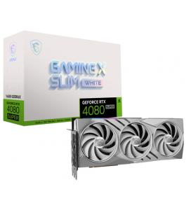 Tarjeta Gráfica MSI NVIDIA Geforce RTX 4080 Super 16G Gaming X Slim White 16Gb GDDR6X