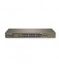 Switch ip - com 24 puertos switch ip - com 24 puertos switch 24p tenda - ipcom 1000 g1024f +2p sfp rack