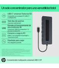 Docking USB Tipo-C HP 50H55AA USB-C/ 2xUSB/ 1xHDMI/ 1xDisplayPort/ 1xRJ45/ 1xUSB Tipo-C PD/ Negro