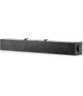 Barra de Sonido HP S101/ Negra/ Compatible con monitores HP E-Series y P-Series