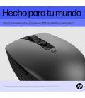 Ratón Inalámbrico HP 715 Multi/ Batería Recargable/ Hasta 1200 DPI/ Negro