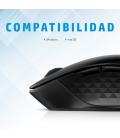 Ratón Inalámbrico HP 435 Multi/ Hasta 4000 DPI/ Negro