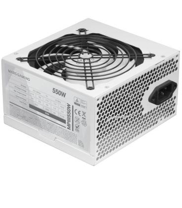 Fuente de alimentación mars gaming mpiii550w/ 550w/ ventilador 12cm