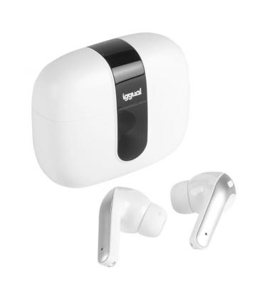 Iggual auriculares inalámbricos tws bluetooth blan