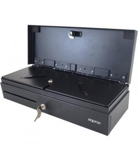 Cajón portamonedas approx appcash02fliptop/ manual y automático/ negro