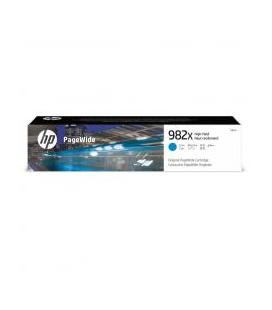 HP Cartucho PageWide 982X Original de alta capacidad cian