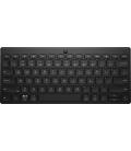 Teclado Compacto Inalámbrico por Bluetooth HP 355 Bluetooth/ Negro