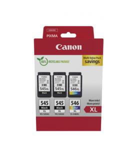 Canon 8286B013 cartucho de tinta 3 pieza(s) Original Alto rendimiento (XL) Negro, Cian, Magenta, Amarillo