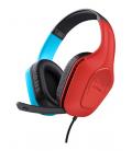 Auriculares Gaming con Micrófono Trust Gaming GXT 416S Zirox/ Jack 3.5/ Azules y Rojos