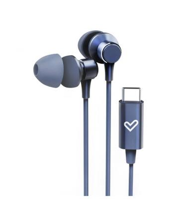 Energy sistem auriculares metallized type c navy