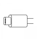 Adaptador apple usb de tipo-c a toma para auriculares de 3.5mm