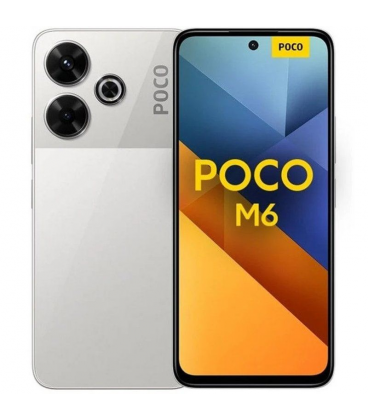 Smartphone xiaomi poco m6 8gb/ 256gb/ 6.79'/ plata