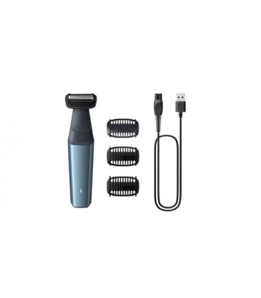 Afeitadora Philips Bodygroom Series 3000 BG3027/ con Batería/ 3 Accesorios