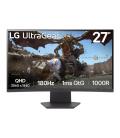 Monitor Gaming Curvo LG UltraGear 27GS60QC-B 27"/ QHD/ 1ms/ 180Hz/ VA/ Negro