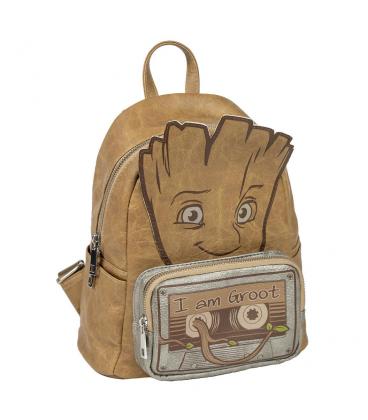 Mochila casual moda aplicaciones guardians of the galaxy groot