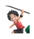 Figura megahouse gem series one piece portgas d. ace run! run! run!