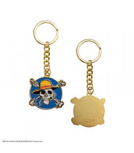 Llavero cinereplicas one piece monkey d. luffy logo