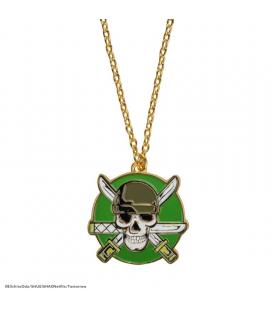 Collar cinereplicas one piece roronoa zoro logo