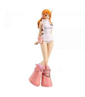 Figura banpresto one piece dxf the grandline series egg head nami 16cm