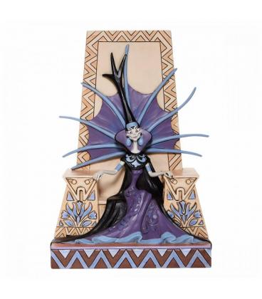 Figura enesco disney el emperador kuzco yzma en su trono