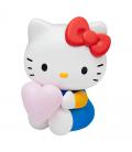 Lámpara 3d paladone hello kitty con corazón 16 cm