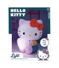 Lámpara 3d paladone hello kitty con corazón 16 cm